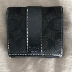 Coach Black Wallet